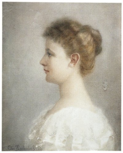 Retrato de Wilhelmina de Orange-Nassau de Adri Bleuland van Oordt